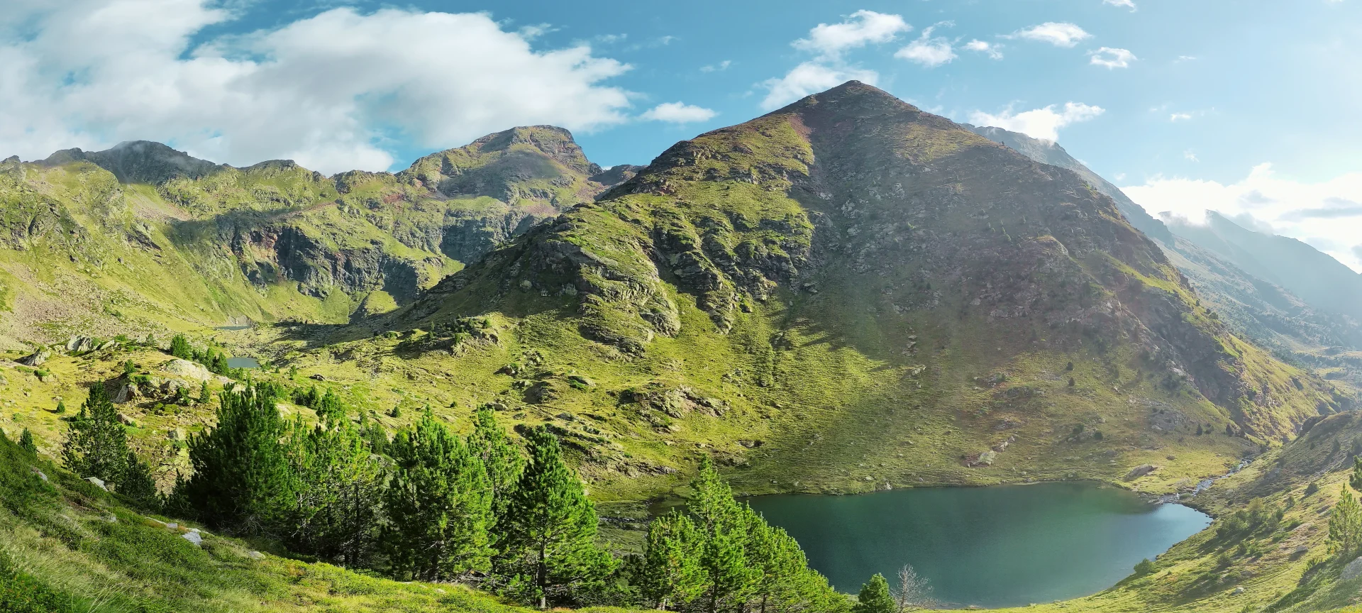 Estanys de Tristaina: nuestra caminata en Ordino Arcalís con café de especialidad panoramica lagos editada